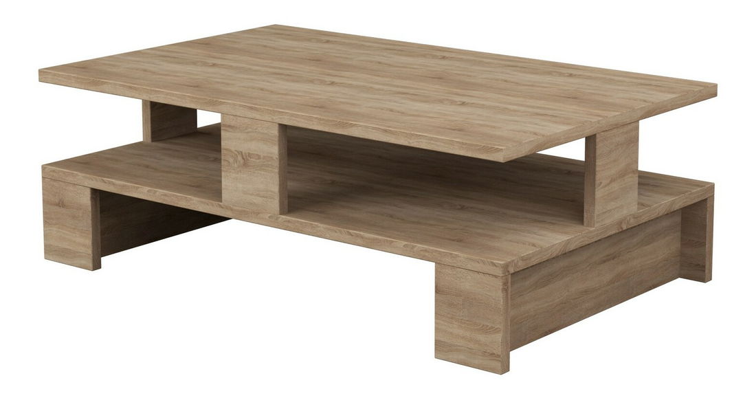 Masă de cafea Mannsy (stejar)