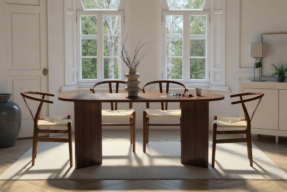 Jedálenský stôl Sublina (orech)