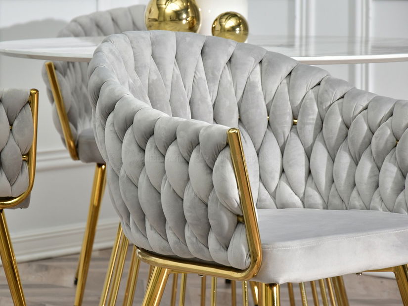 Stolica Idris (siva + zlatna)