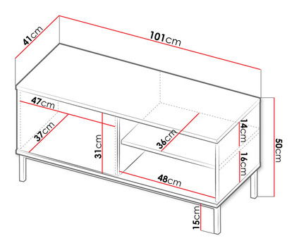 Masă TV Moroneza MR4 (hikora)
