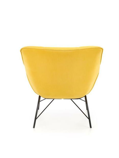 Fotel Betali (sárga + fekete)