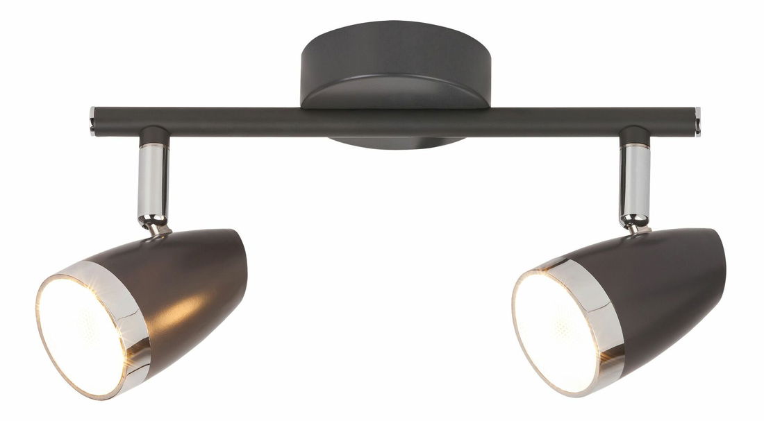 Bodové svietidlo Karen 6513 (antracit + sivá + chrómová)