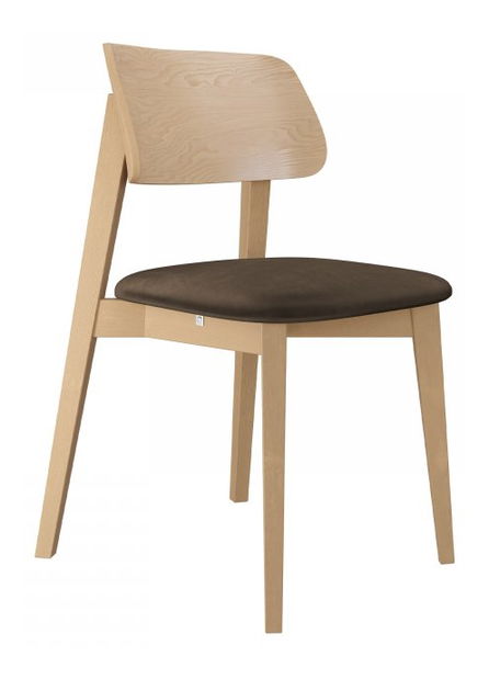 Scaun sufragerie KD 63 (Fag + maro) 