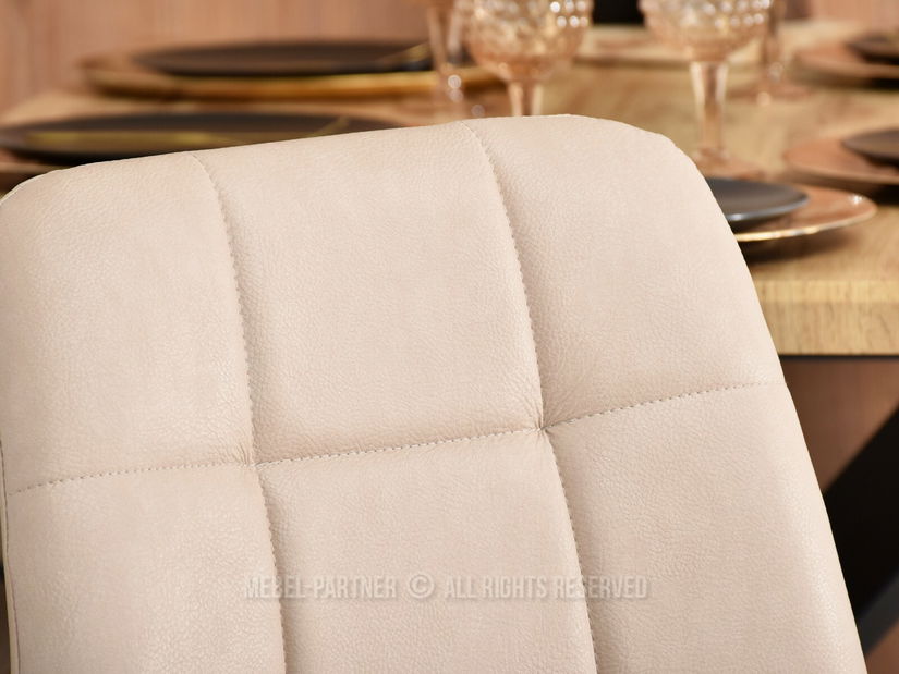 Szék Luigo (bézs + fekete)