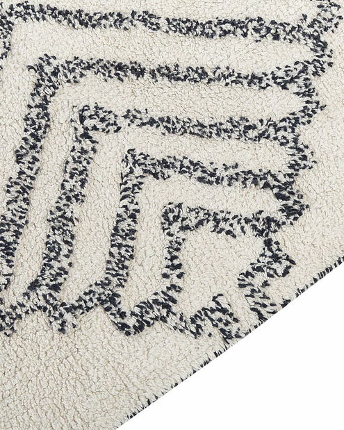 Koberec 80 x 150 cm Erra (biela)