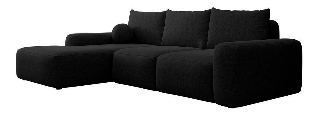 Colțar Carlito (S) (negru + negru)