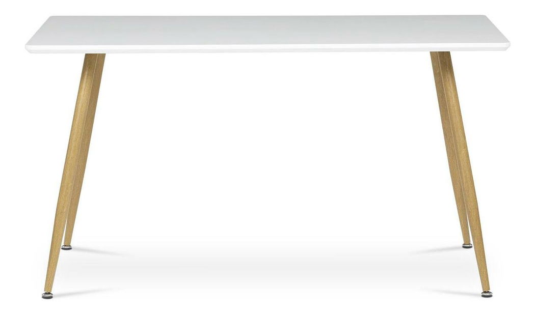 Masă sufragerie Hacian (alb) (pentru 4 persoane)