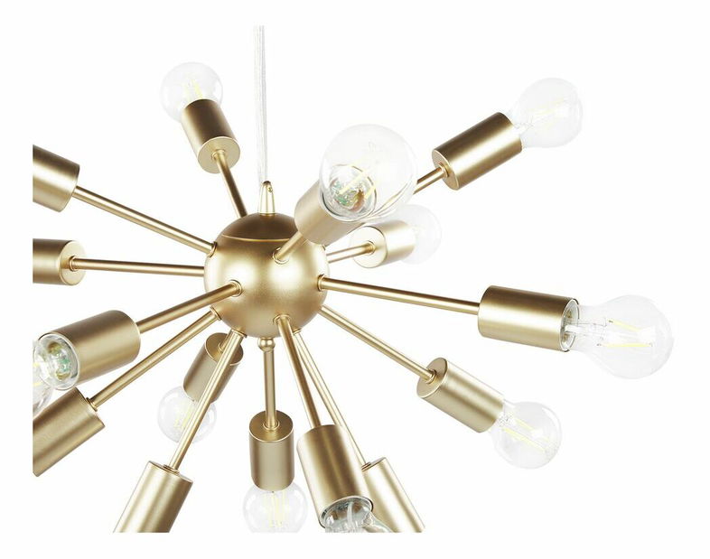 Závesné svietidlo Barbro (zlatá)