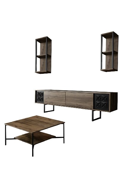 Mobilier living Buon (Nuc + Negru)