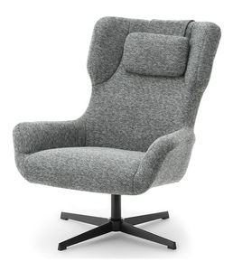 Kreslo Irma (grafit + čierna)