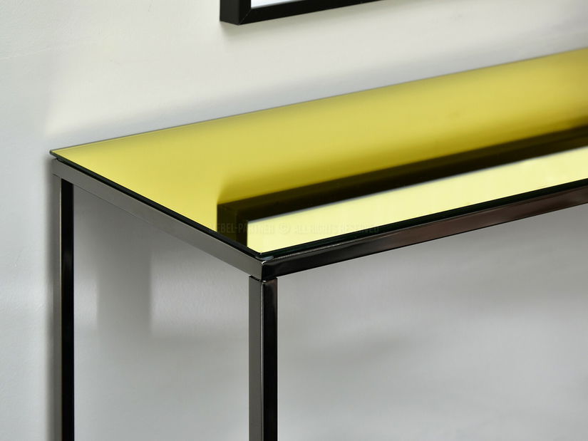 Konzolasztal Bella Kons (arany + fekete)