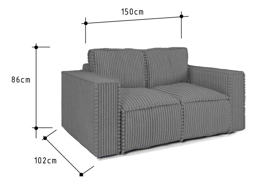 Dvosjed Tindara 2OS (plava)