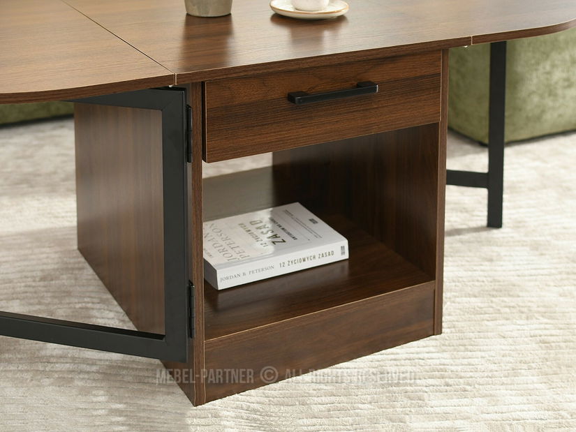 Konferenčný stolík Entrana (čierna)