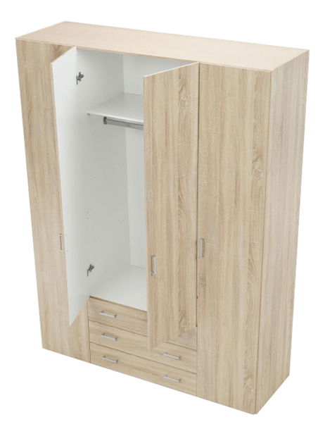 Dulap de haine Got 70429 4D (Stejar sonoma)