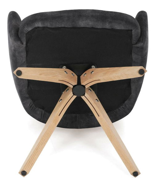 Jedálenská stolička Hegel (čierna)