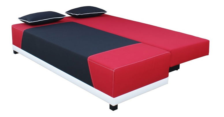 Háromszemélyes kanapé Rick piros