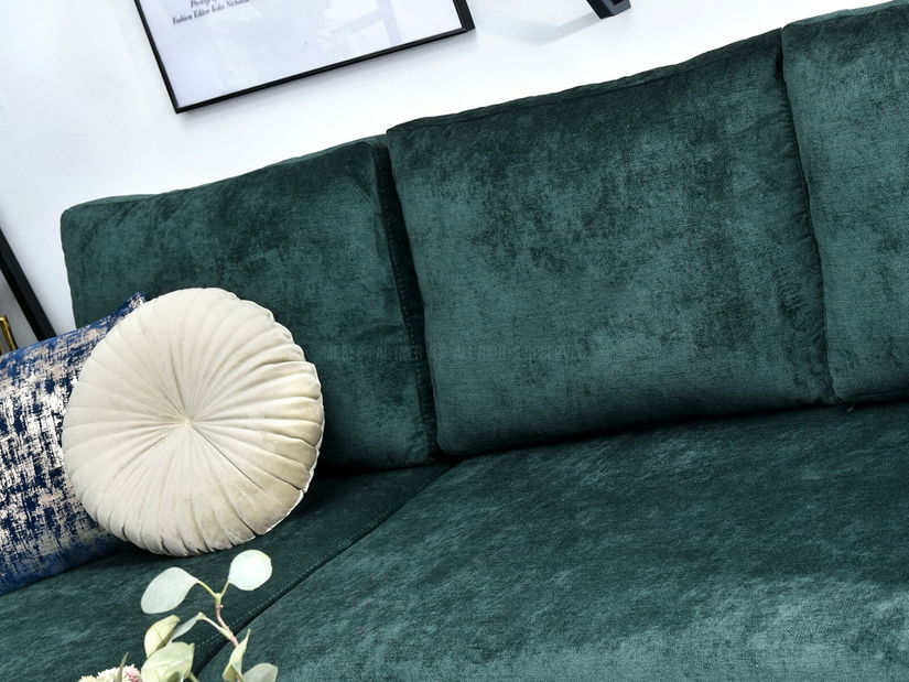 Rohová sedačka Salida (zelená)