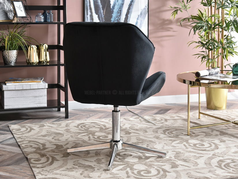 Fotoliu Velma S (negru)