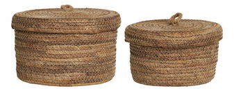 Set de 2 coșuri Dmimona (natural)