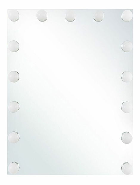 Nástenné zrkadlo Lucza (strieborná)