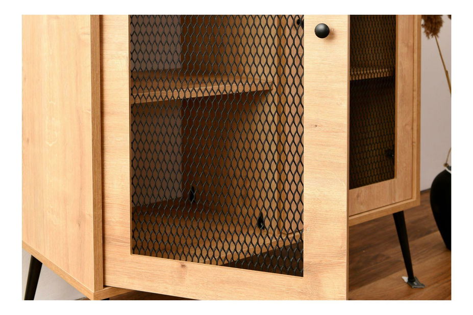 Dulap Masilu 1 (stejar + negru)