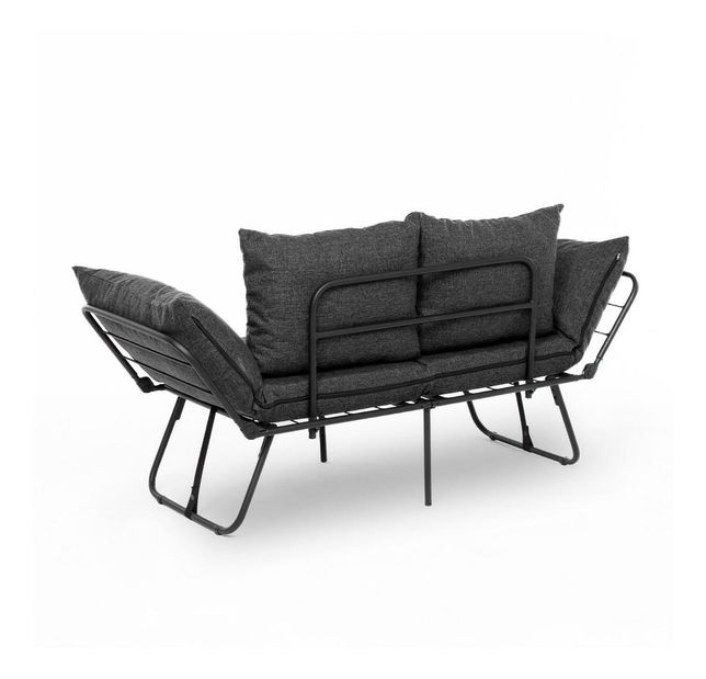 Canapea două locuri Verve 2 (Gri închis)