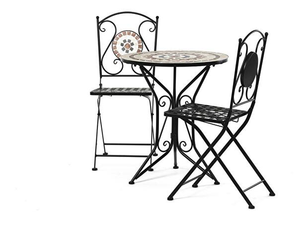 Záhradný set Unomassa (čierna) (pre 2 osoby)