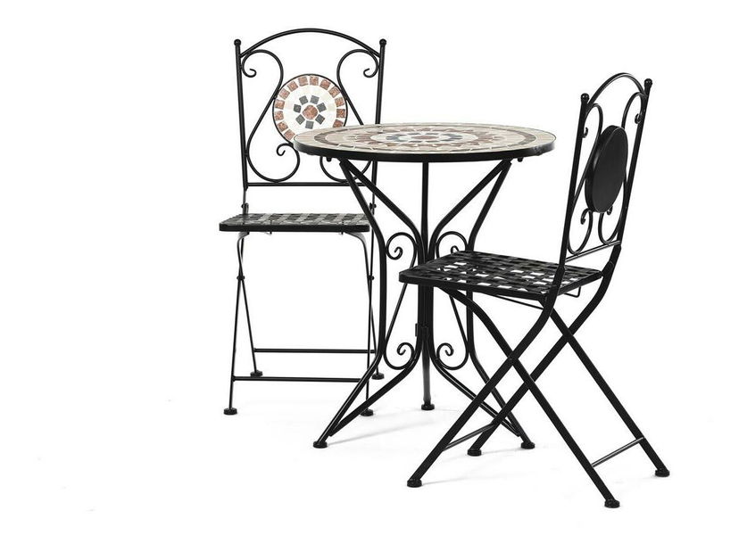 Kerti szett Unomassa (fekete) (2 fő részére)