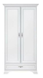 Dulap de haine Kuito SZF2D1S (alb)