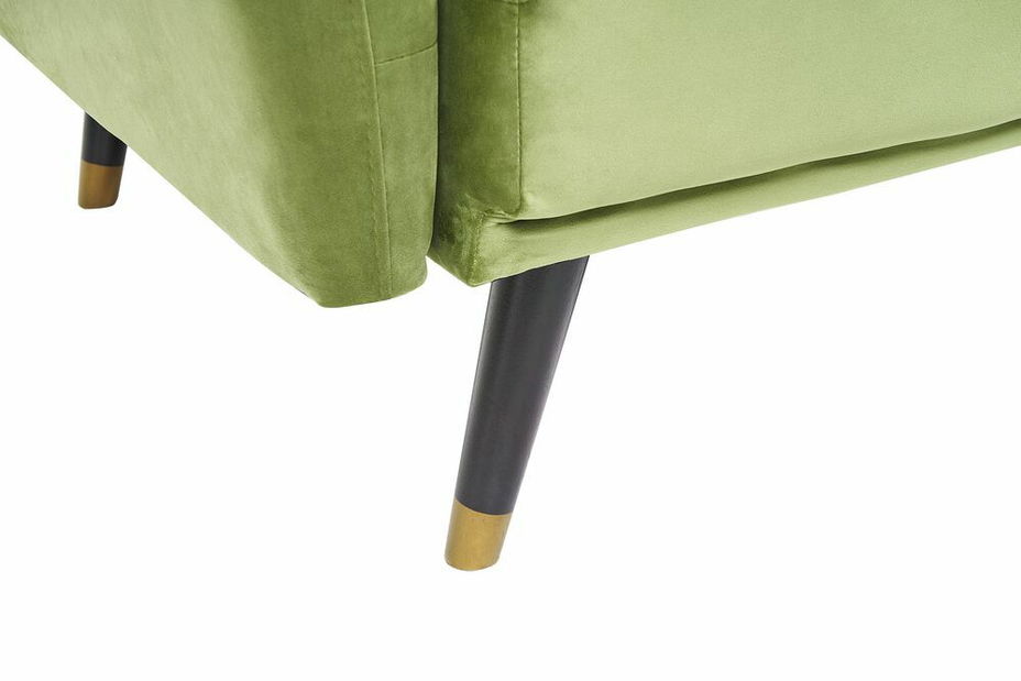 Canapea trei locuri Volumnius (verde) 