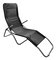 Kerti nyugágy SELVA (fekete + szürke)