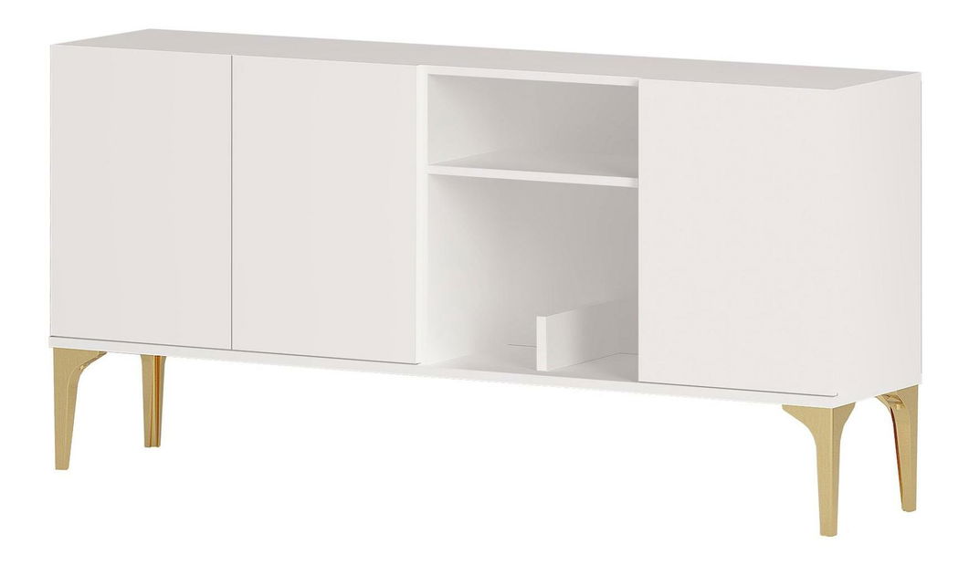 Skrinka Lipamo 5 (biela + zlatá) 