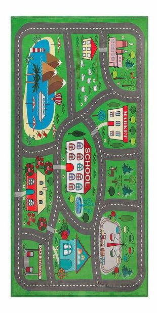 Detský koberec 80 x 150 cm Tutty (zelená)