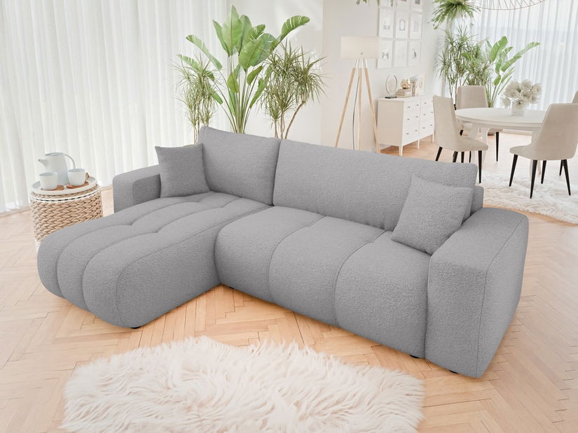 Colțar Lorew (Gri) (cu sp. depozitare)