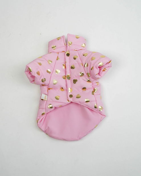 Bunda pre psa Amora (ružová) (XL)