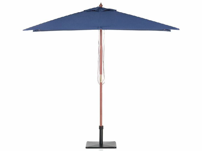 Umbrelă de grădină 144 cm FLAME (lemn) (albastru marin)