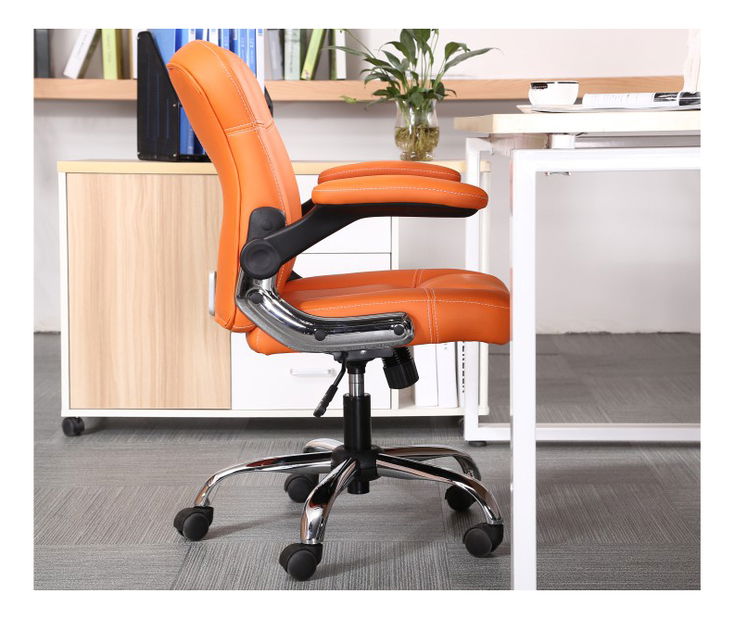 Kancelárske kreslo Gared (oranžová)