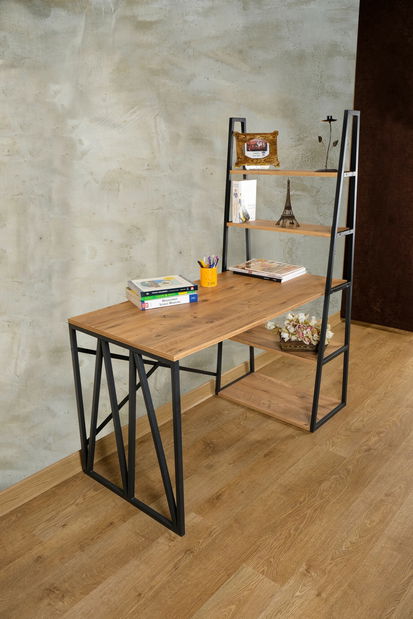 Masă PC Mirsana (Pin Negru)