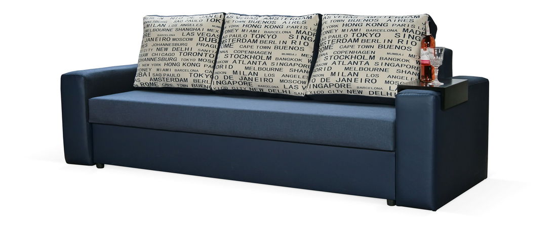 Pohovka trojsedačka Lavenda (modrá)