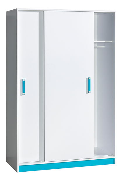 Šatníková skriňa Trafia T14 (modrá)