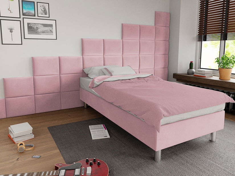 Egyszemélyes ágy 120 cm Esterhazy B (rózsaszín)