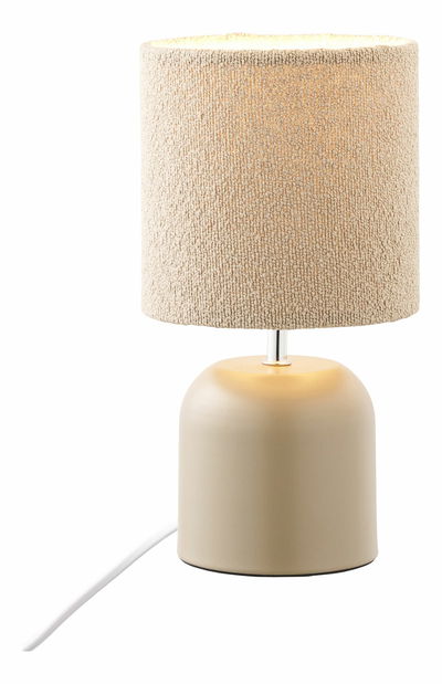 Stolová lampa Mialina (sivá)