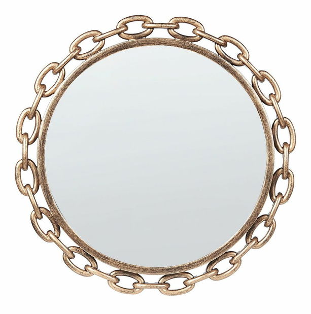 Nástenné zrkadlo Yaser (zlatá) 