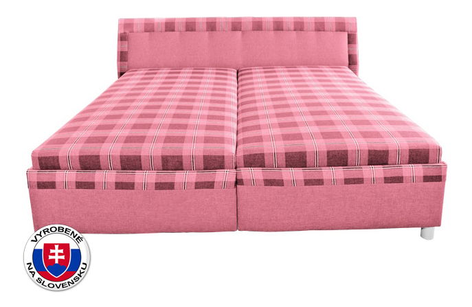 Manželská posteľ 180 cm Klaudia (s molitanovým matracom)