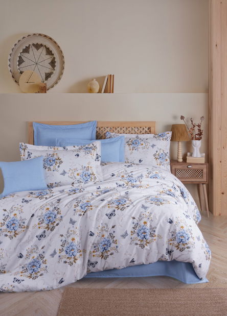 Lenjerie pat 200 x 220 cm Ayo (multicolor)