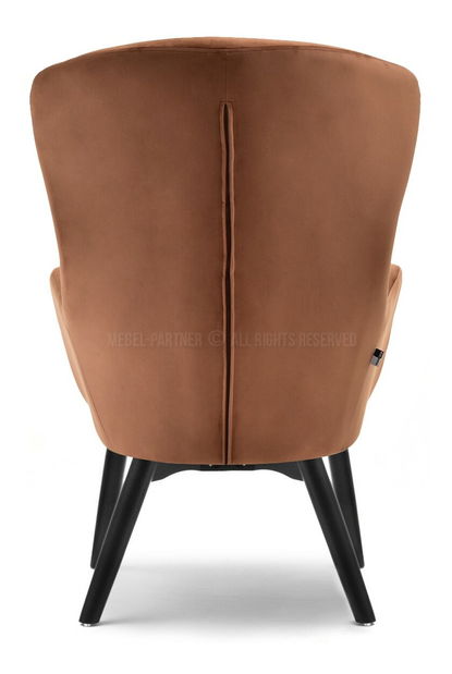 Fotelja Leto (bakar + bukva)