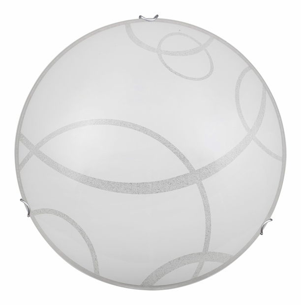 Mennyezeti lámpa Hallie 3381 (króm fogantyú + fehér minta)