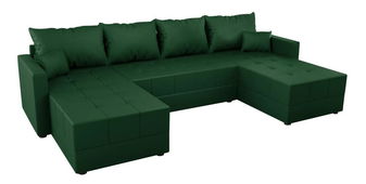 Sarok ülőgarnitúra U Duna (zöld)