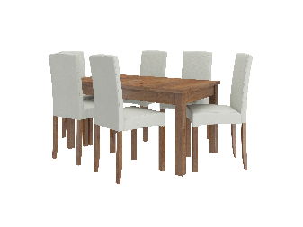 Set sufragerie Raviel56 (Stejar lefkas + paros 2)