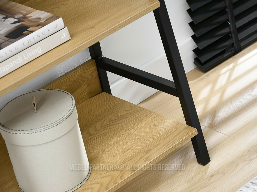 Regal s PC stolom Ruegos (crna)